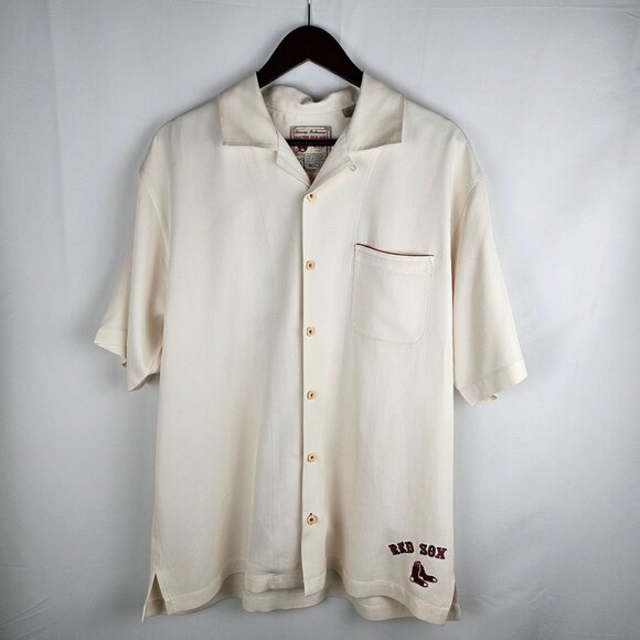 Tommy Bahama 2010 Boston Red Sox Collectors Silk Shirt Large Edition #432/1000 - Picture 4 of 12